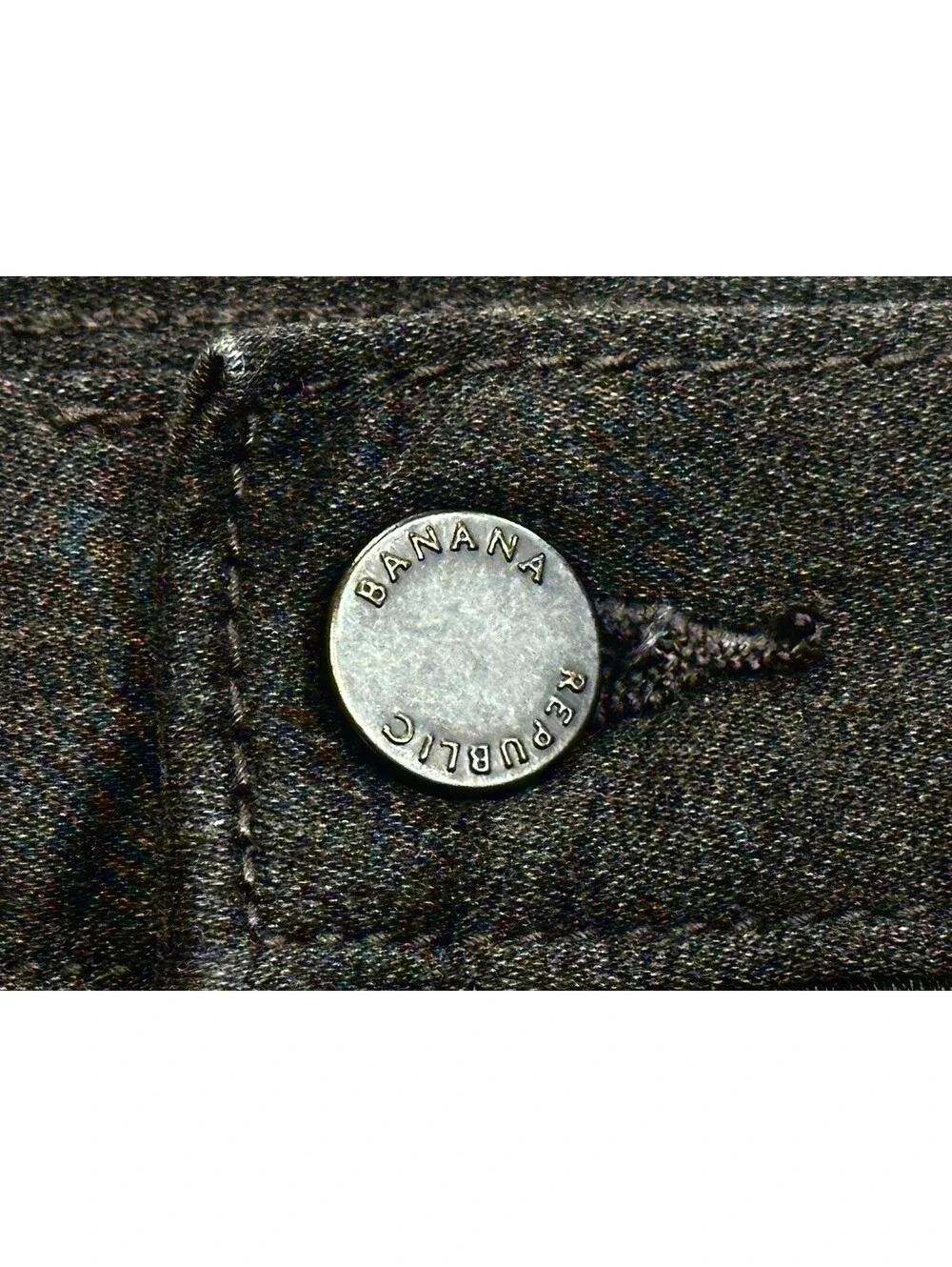 Banana Republic Slim Straight Travel Jeans Gray Mens 32/32